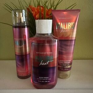 🧡🩷NEW BBW (3) PC MALIBU HEAT BODY CARE🧡🩷